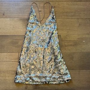 Urban Outfitters low back sequin dress